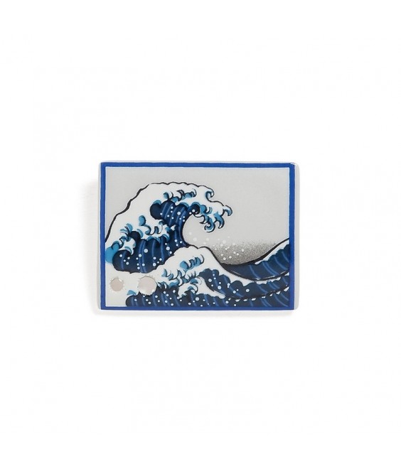 Kanagawa Wave Incense Holder – Japanese Porcelain | Japanzen
