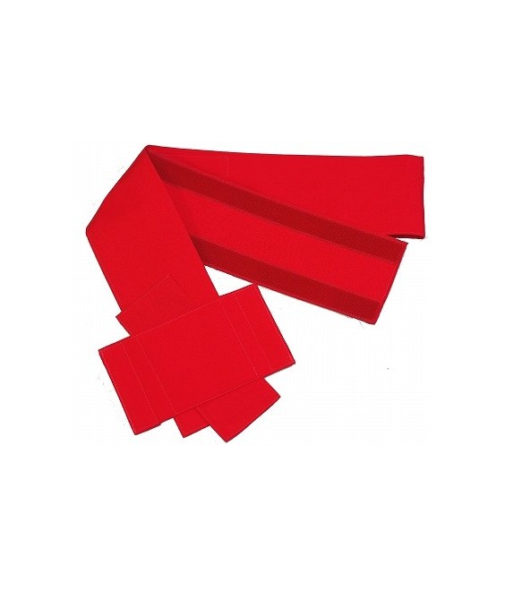 Ceinture Obi pour femme Rouge