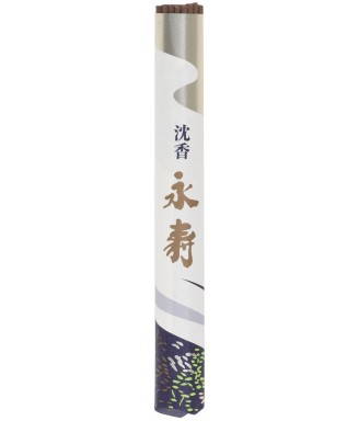 Japanese Incense Koh Dô “Jinko Eiju” – Agarwood, Roll of 50 Sticks | Japanzen