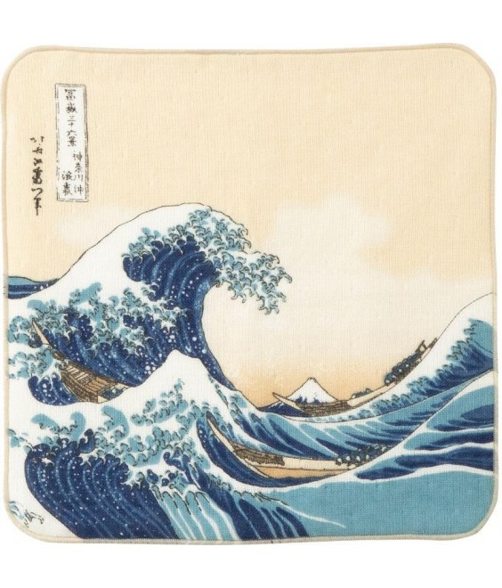 Serviette à Main Ukiyo-E Kanagawa