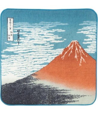 Hankerchief Ukiyo-E Aka-Fuji