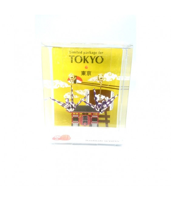 Japanese Origami Earrings "Tokyo"