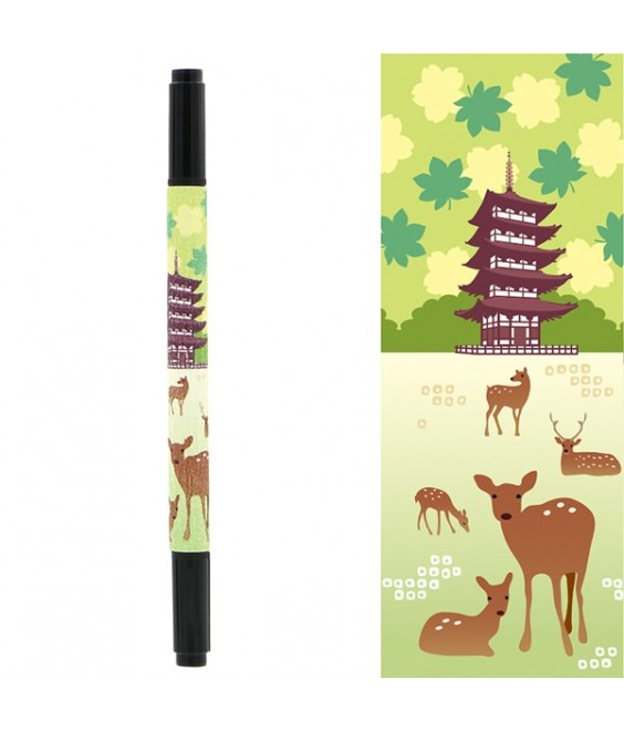 Japanese Brushpen "Sika Deer Nara"