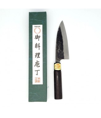 Couteau Kurouchi Deba 120mm...
