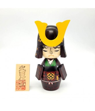 Kokeshi Doll "Takeda Shingen"