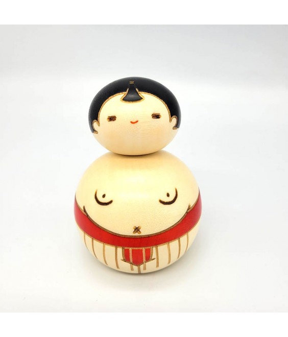 Kokeshi O Sumo san (Rouge)