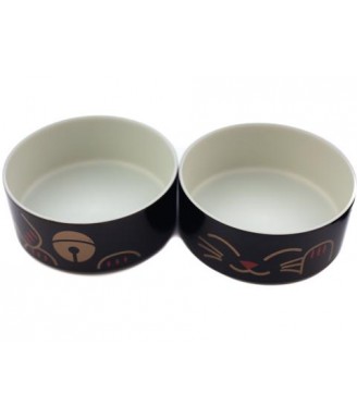 Bento japonais Maneki Neko noir 1200 ml – boîte lunch | Japanzen