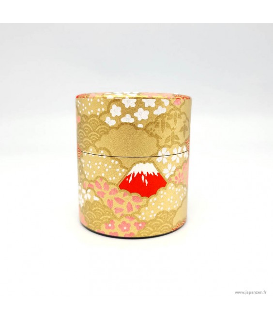 Japanese Tea Canister "Fuji-san"