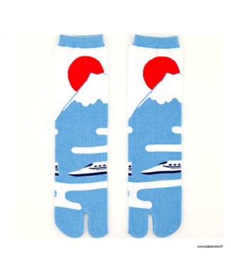 Chaussettes japonaises Tabi Mont Fuji – Coton Confortable Japon | Japanzen