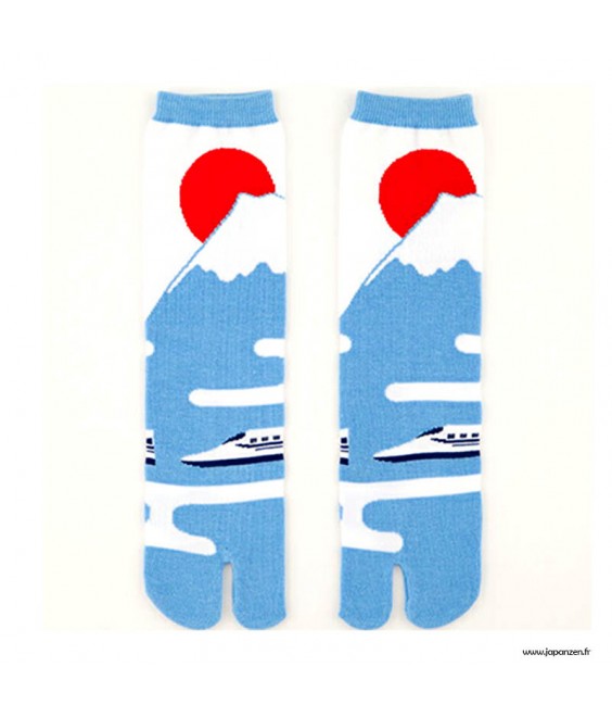 Chaussettes japonaises Tabi Mont Fuji – Coton Confortable Japon | Japanzen