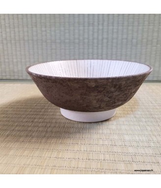 Bol Ramen Shima – Porcelaine japonaise Ø 21 cm | Japanzen