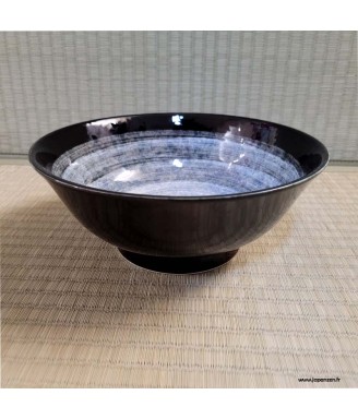 Bol ramen japonais Kuro noir - Elégance et Tradition | Japanzen