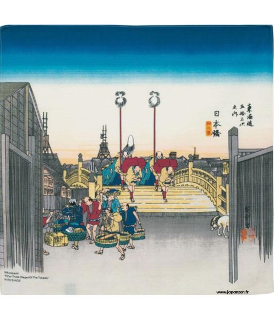 Furoshiki "Pont de Nihonbashi"