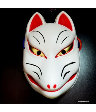 Masque Kitsune Blanc
