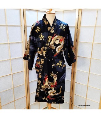 kimono japonais veste happi dragon fujisan