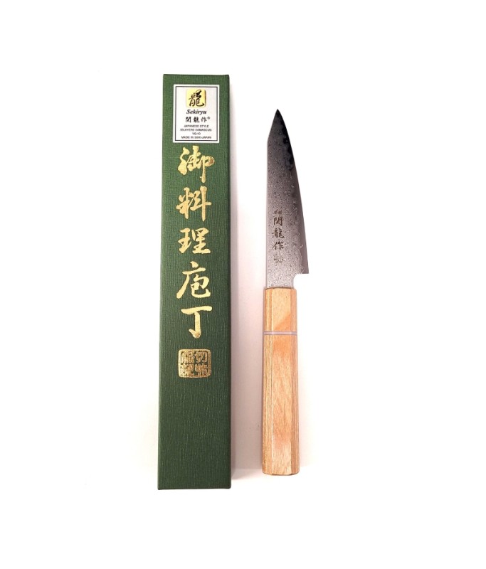 couteau de cuisine japonais kiritsuke 120mm, forgé main au Japon