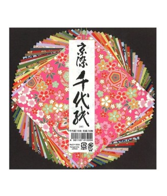 Papier origami japonais Washi Chiyogami 8,5 cm | Fabriqué au Japon