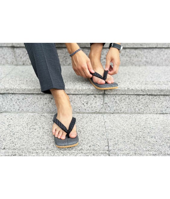 Japanese Setta Rattan Mesh Grey