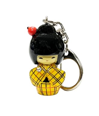 Japanese keyring Kokeshi Doll