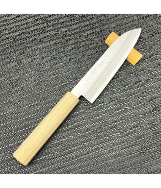 Couteau japonais Santoku Aogami – Haute performance | Japanzen