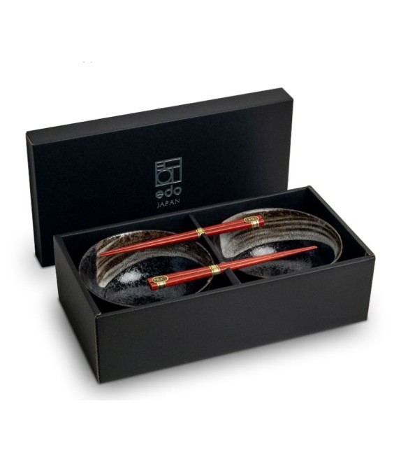 Coffret 2 bols japonais Zen – Porcelaine | Japanzen