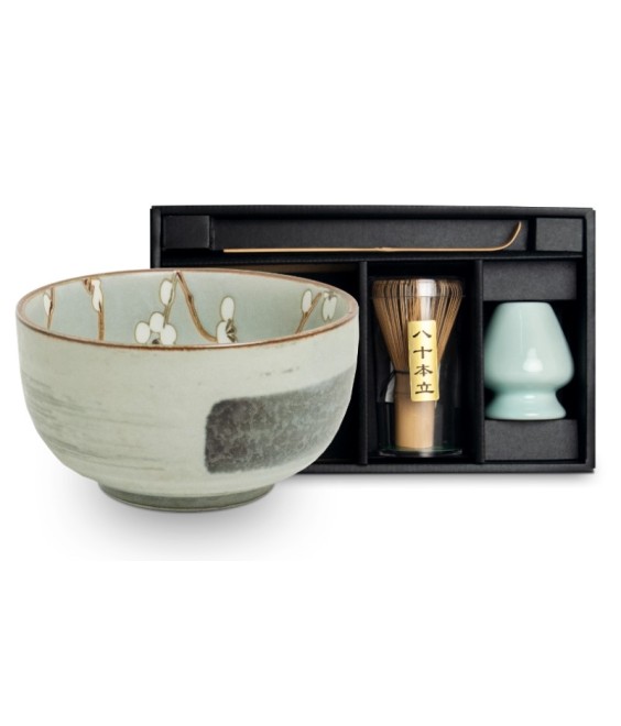 Coffret Matcha Fleurs de Prunier