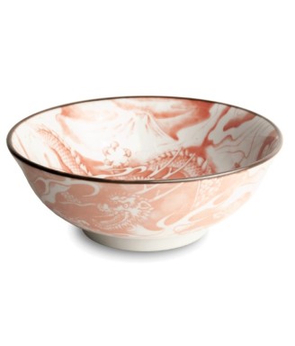 Ramen Bowl "Ryu" Pink Dragon