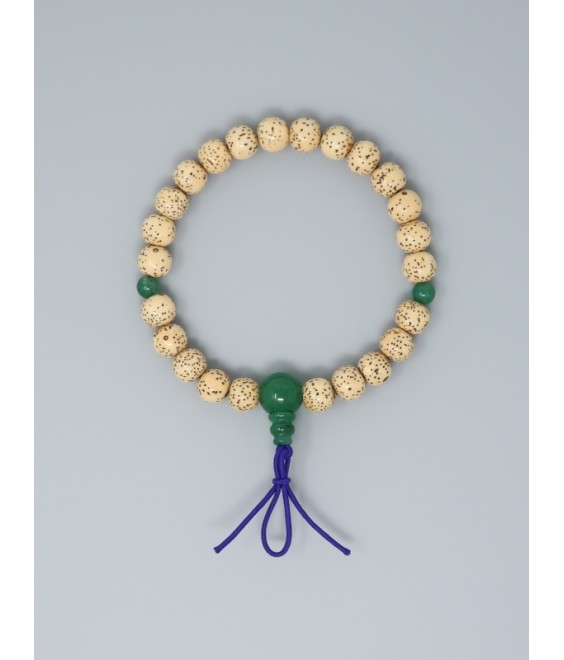 Bracelet Mala japonais Bodhi et Jade – bracelet spirituel artisanal | Japanzen