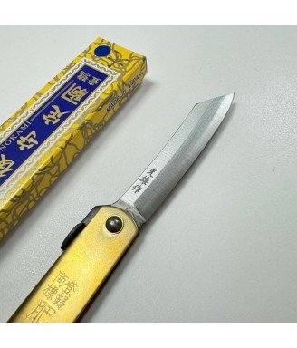 Higonokami Aogami Warikomi Mitsuosaku | Couteau pliant japonais – Japanzen