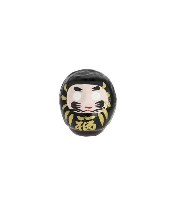 Daruma Japonais Noir Protection – Porte-Bonheur Japonais | Japanzen