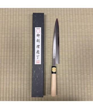 Couteau Yanagiba Yoshihiro 240 mm – Shirogami japonais | Japanzen