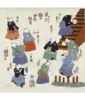 Japanese Furoshiki Cats...