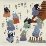 Furoshiki Japonais "Chats...