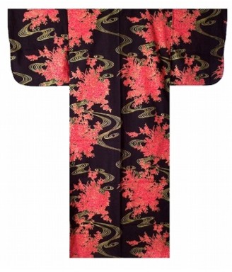 Kimono Yukata Japonais Pivoines -  Qualité et Elégance Japonaise | Japanzen