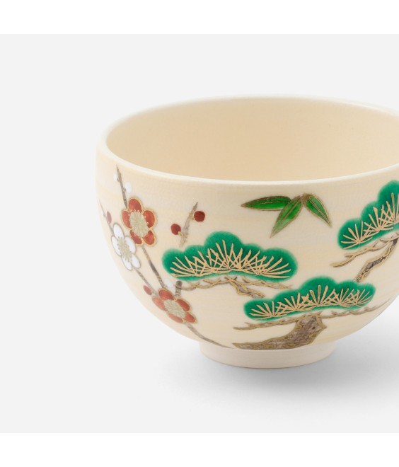 Bol Matcha Kyo-Yaki Shôchikubai