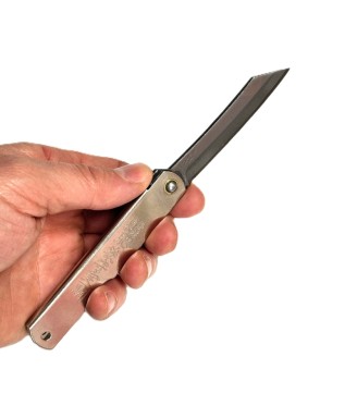 Couteau Higonokami Warikomi vue main