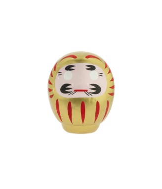Golden Daruma decoration – traditional Japanese lucky charm