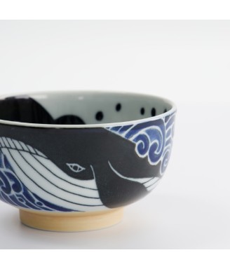 bol japonais en porcelaine kujira