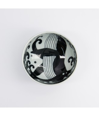 bol japonais en porcelaine kujira