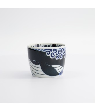 Soba Choko japonais Kujira | Tasse en porcelaine | Japanzen