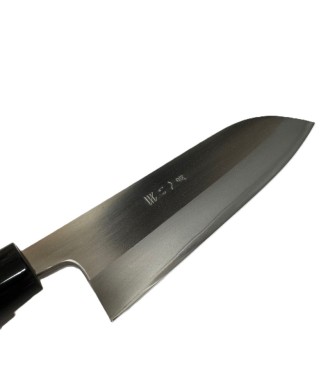 couteau japonais santoku gihei 165mm-sg2-détail lame