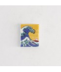 Repose-baguettes japonais inspiré de La Grande Vague de Hokusai et des porcelaines Kutani, décoratif et pratique