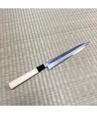 Couteau Yanagiba Ikkaku 235 mm | Shimizu Hamono | Fabriqué à Seki