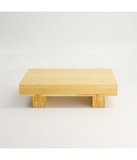 Plateau de Présentation Sushi en Bambou – Authentique Style Japonais