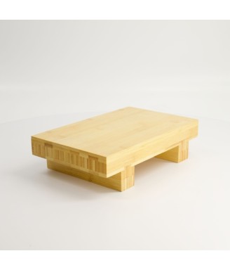 Plateau de Présentation Sushi en Bambou – Authentique Style Japonais
