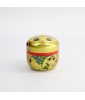 Boîte à thé Chat Japonais Dorée – 100 g – Acier inoxydable – Maneki Neko Japon