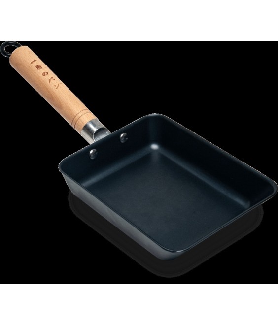 Tamagoyaki-pan acier 20×15 cm – Poêle japonaise pour omelette roulée | Japanzen