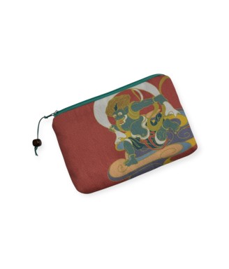 Porte-monnaie japonais Fujin & Raijin – Coton 15x11 cm | Japanzen