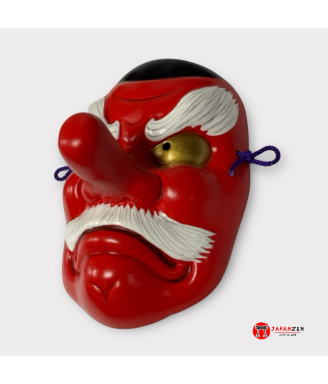 Masque Tengu Japonais décoratif 15,5 cm – Céramique | JapanZen