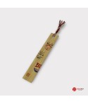 Marque-pages bambou motif Kabuki – Accessoire japonais | Japanzen